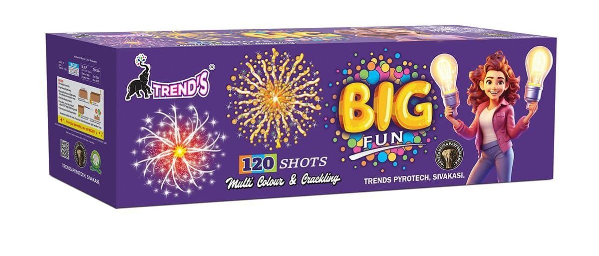 120 Shot Multi Colour (Brand) - 1 PCS