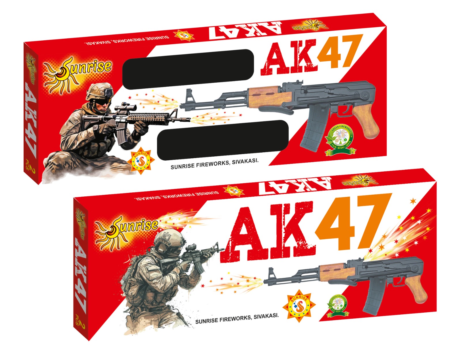 AK-47 - 2 Pcs/Box