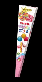 Colour Candy Star (Lolly pop) - 1 Pkt